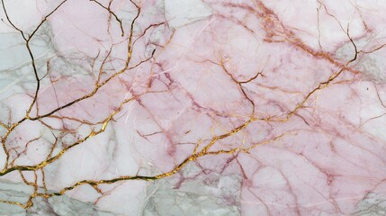 ピンクのひび割れ