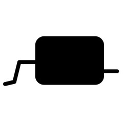Muffler Parts Transport Line Icon