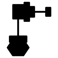 Stabiliser Rod Parts Line Icon