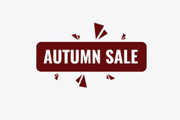 autumn sale, clock, button, Application, Button, Background, vector, banner template, website, design,
