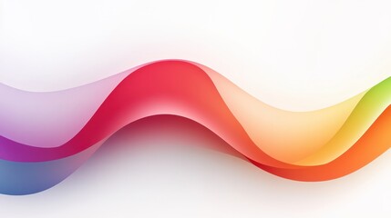 Vibrant and Colorful Wave Design in Soft Gradient Hues for Modern Backgrounds and Creative Projects, Perfect for Graphic Design, Marketing, and Web Use