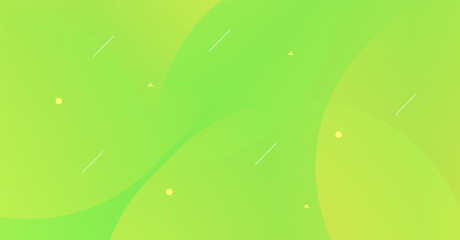 Abstract design featuring a gradient of light and deep green tones, complemented by geometric shapes and sleek white lines, creating a fresh, modern, and dynamic composition.