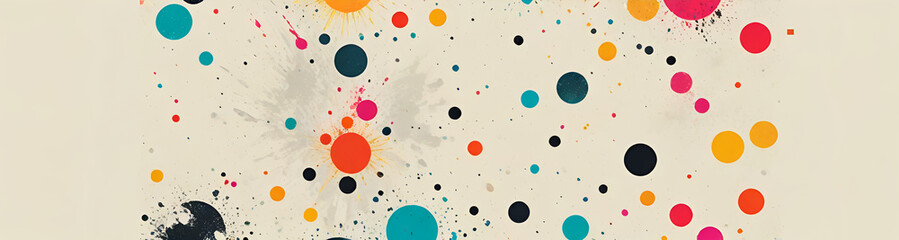 illustrazione sfondo con elementi astratti e motivi geometrici a tema surreale