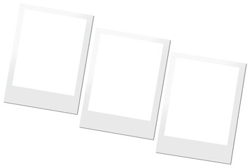 collection card polaroids