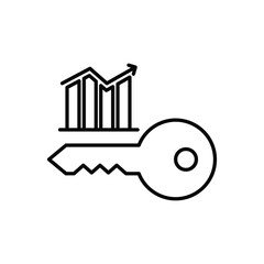 Keyword Analysis vector icon