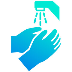 Fototapeta premium Hand Washing Station Icon
