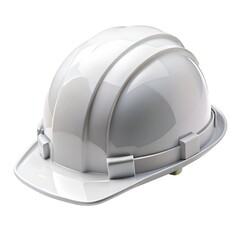 Fototapeta premium Construction Safety Helmet on white background