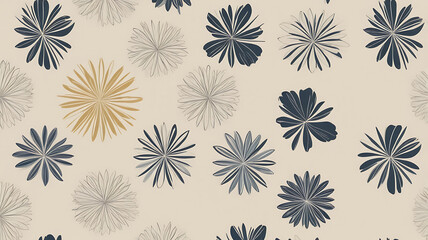 This vintage-inspired pattern textile smooth designs for soft fabric background.