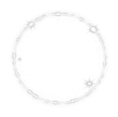 Fototapeta premium PNG A vector glowing light effect background circle design.