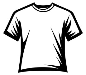 Simple shirt icon illustration vector.