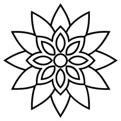 Fototapeta premium Colorful mandala art decoration background