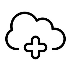 Obraz premium Add Database Icon