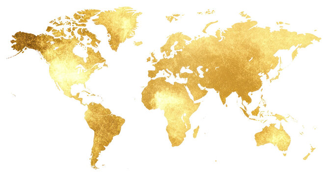 Fototapeta PNG World map world art illustration.