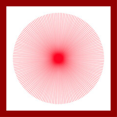 Abstract broad strokes red and black graphic grunge lines.