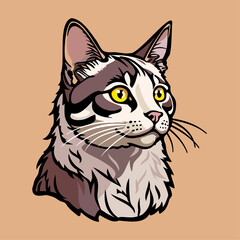 チェスナットブラウンの猫