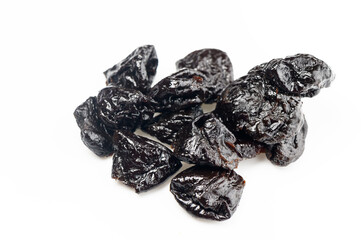 Dried fruits display showcasing rich textures and colors in an artistic arrangement on a clean background