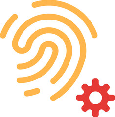Fingerprint setting icon