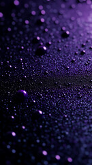 "An abstract dark composition featuring a wave-like formation of glossy black spheres against a pitch-black background. The spheres are illuminated subtly, creating a sense of depth, texture, and myst