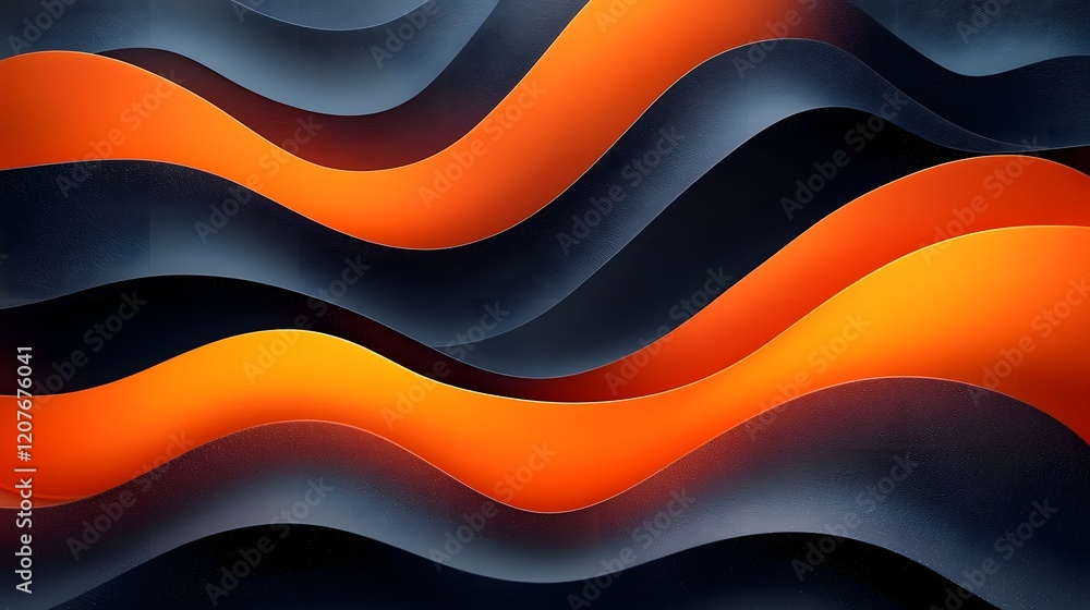 Fototapete Mesmerizing Abstract Gradient Wave Texture with Noise Effect   A Vibrant and Fluid Background Ideal for Modern Poster Banner or Digital Advertising Design
