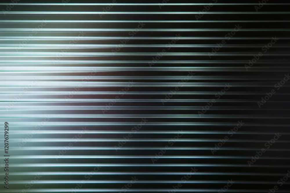 Poster subtle interplay of light on sleek horizontal lines in an abstract setting