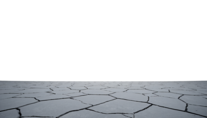 Endless Maze of Cracked Gray Surface Underneath Sky