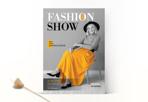 Fashion Show Flyer Layout