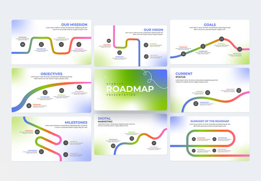 Startup Roadmap Presentation Template