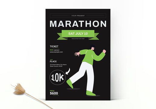 Marathon Flyer Layout
