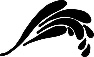 water splash Songkran festival illustrations