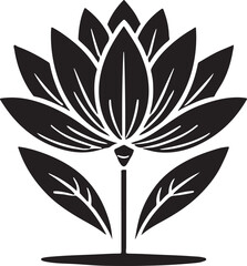 Isolated black flower icon Vector, black flower Silhouette,black flower icon set, black flower for logo,color black flower Vector illustration, Vector Graphic, EPS 10 , clip art work