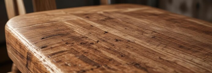 Close-up of wood grain and natural textures on a chair, surface, texture, close view, grain