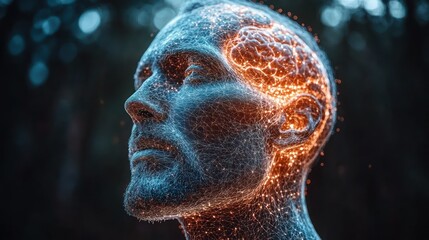 Digital Mind: A Visualization of Human Consciousness and Neural Networks