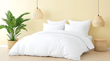 Calming Minimalist Bedroom Interior Design