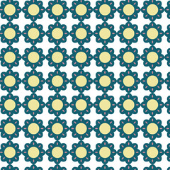 seamless pattern with flowers