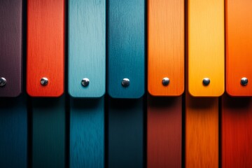 A xylophone set with replaceable keys, allowing kids to experiment with different tones and sounds