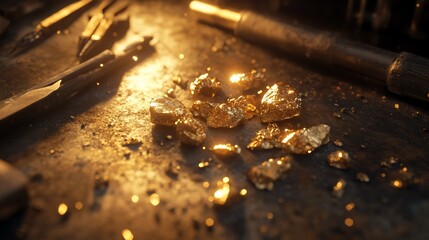 Golden Nuggets on a Workbench: A Craftsman's Treasure