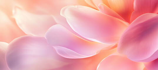 Fototapeta premium Close up of colorful pastel colored flowers