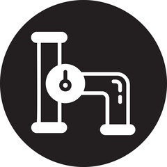 plumbing glyph icon