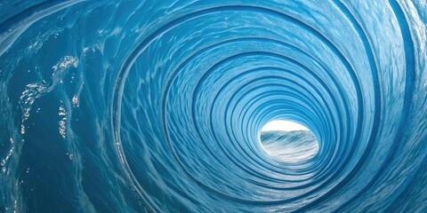 Blue swirling lines fill the frame with an immersive and dynamic experience, swirling motion, abstract art, fluid shapes