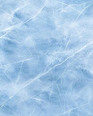 A smooth, light blue marble texture featuring delicate white veining, creating an elegant and tranquil appearance.