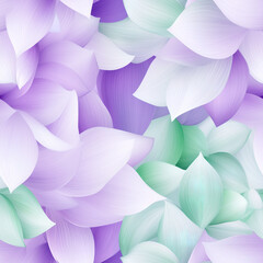 Elegant gradient color petal art wallpaper