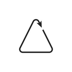 A stylish and modern circular arrow icon that symbolizes refresh or reload functions, perfectly suited for enhancing user interface design and various applications used by developers