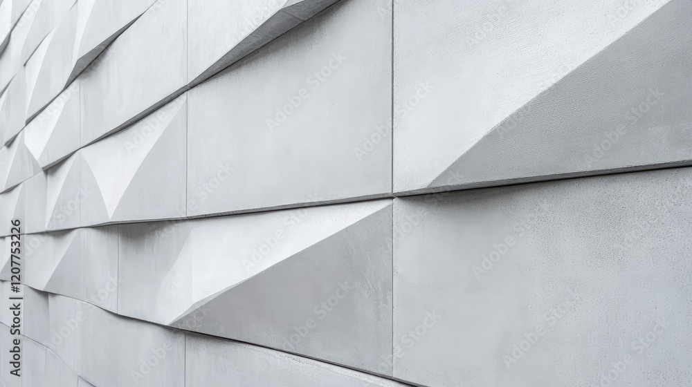 Poster textured light gray cement wall featuring angular lines and smooth surfaces, ideal for minimalist ar