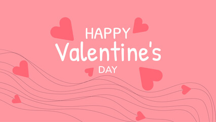 HEART, LOVE VALENTINES DAY BACKGROUND ILLUSTRATION DESIGN VECTOR GOOD FOR GREETING CARD, COVER DESIGN