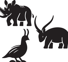 set of animals