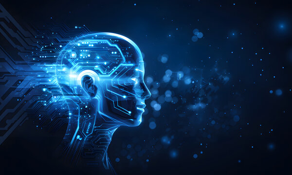 A representation of humanoid robot, the future is here. Robot generation