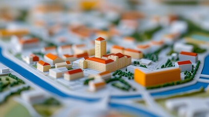 Conceptual Map Highlighting Economic Impact of District Tax Policy on Local Businesses