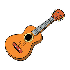 acoustic guitar illustration