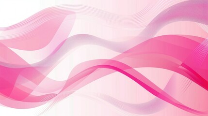 Abstract Pink Waves Background