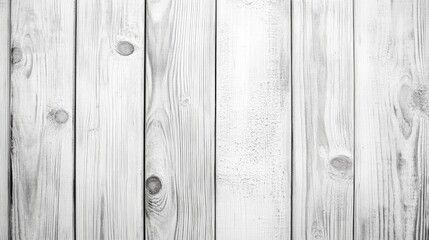 Obraz premium White wooden texture background with vertical planks and natural wood grain patterns ideal for design use and Copy Space